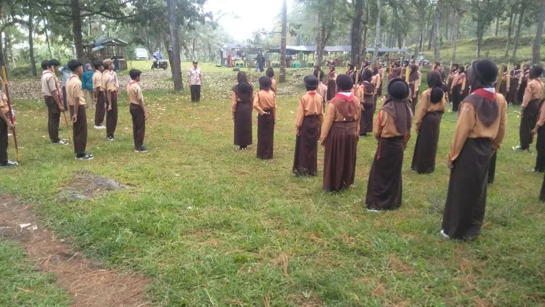 foto siswa siswi mengikuti kegiatan ldks