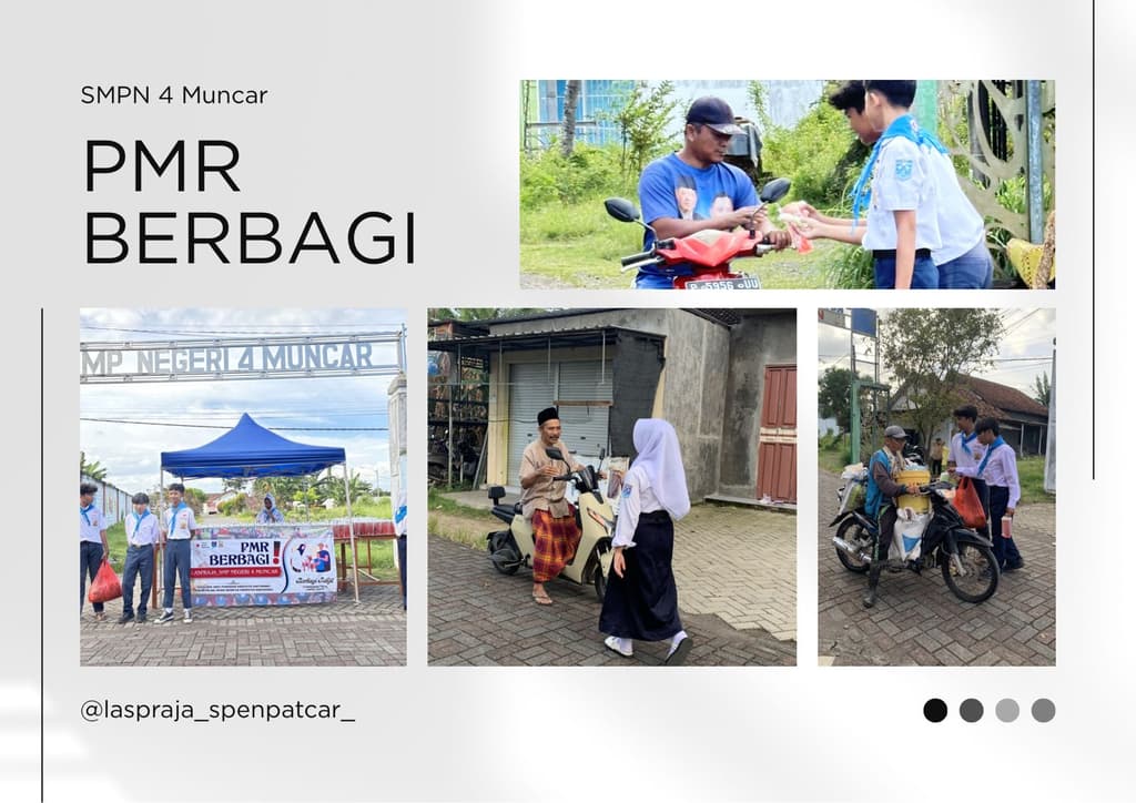 “PMR Berbagi; Peduli, Empati, Mempererat Silaturahmi”