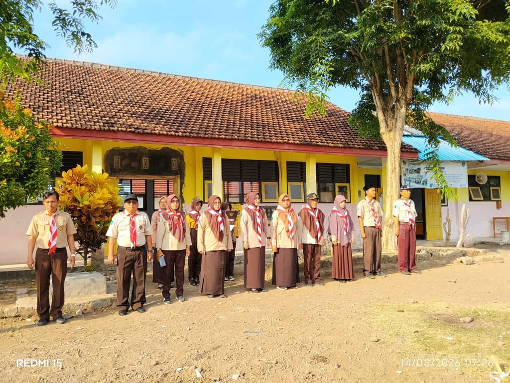 Peringatan Hari Pramuka ke-65 di SMP Negeri 4 Muncar Satu Atap