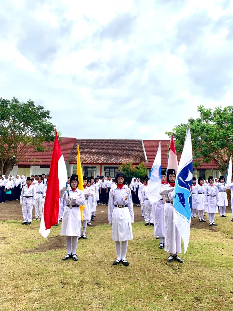 Upacara Pelantikan OSIS periode 2026-2027